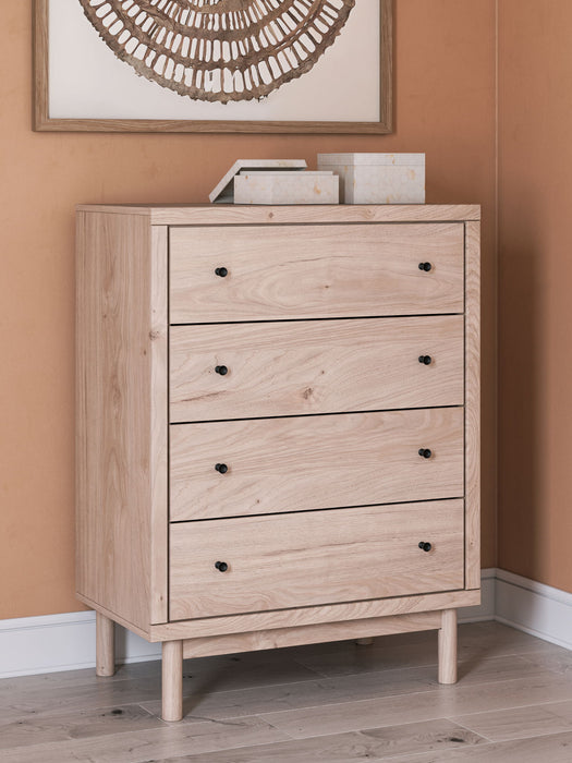 Arloster - Four Drawer Chest - Tan – Accent Chests by Signature Design by Ashley® at Furniture Wholesale Plus , Nashville furniture store