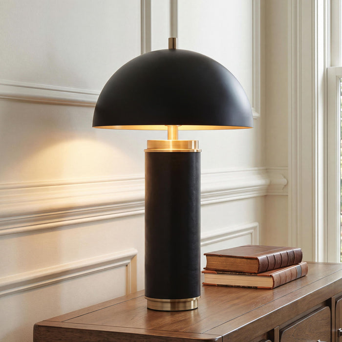 Lemland - Metal Table Lamp - Black / Gold Finish – Table Lamps by Signature Design by Ashley® at Furniture Wholesale Plus , Nashville furniture store