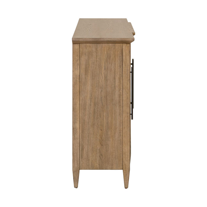 Pavilion - 4 Door Accent Cabinet - Natural – Accent Cabinets by Liberty Furniture at Furniture Wholesale Plus , Nashville furniture store