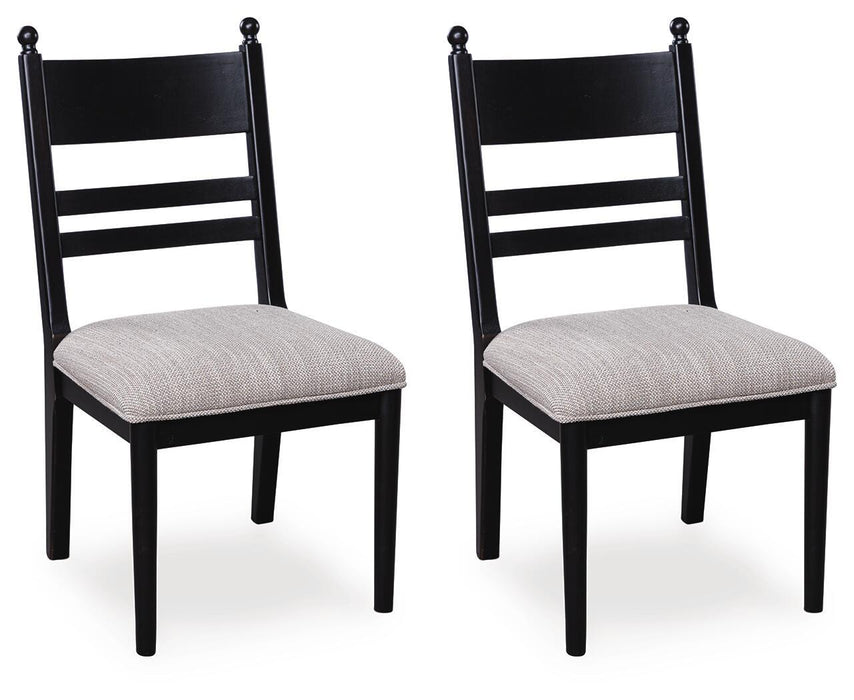 Greddinton - Dining Upholstered Side Chair (Set of 2) – Chair Sets by Signature Design by Ashley® at Furniture Wholesale Plus , Nashville furniture store