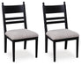 Greddinton - Dining Upholstered Side Chair (Set of 2) – Chair Sets by Signature Design by Ashley® at Furniture Wholesale Plus , Nashville furniture store