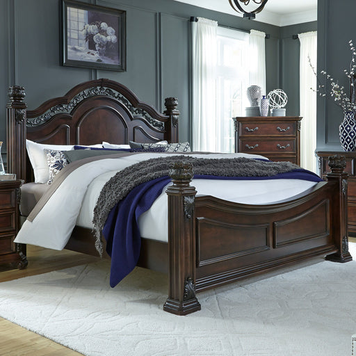 Messina Estates - Poster Bed – Poster Beds by Liberty Furniture at Furniture Wholesale Plus , Nashville furniture store
