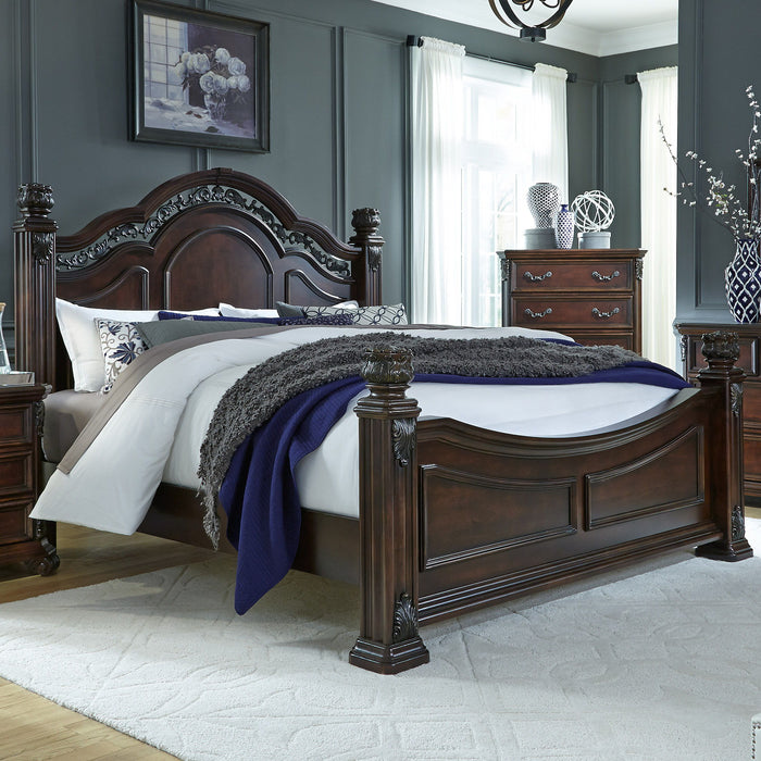 Messina Estates - Poster Bed – Poster Beds by Liberty Furniture at Furniture Wholesale Plus , Nashville furniture store