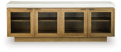 Adanworth - Accent Cabinet - Light Brown / Gray – Accent Cabinets by Signature Design by Ashley® at Furniture Wholesale Plus , Nashville furniture store