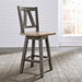 Lindsey Farm - Counter Height Swivel Chair (RTA) – Swivel Chairs by Liberty Furniture at Furniture Wholesale Plus , Nashville furniture store