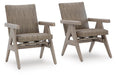 Cliff Trails - Rocking Arm Chair (Set of 2) - Beige – Chair Sets by Signature Design by Ashley® at Furniture Wholesale Plus , Nashville furniture store