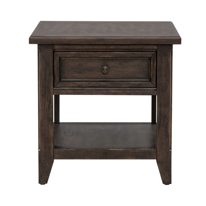 Paradise Valley - Rectangular End Table - Saddle Brown – End Tables by Liberty Furniture at Furniture Wholesale Plus , Nashville furniture store