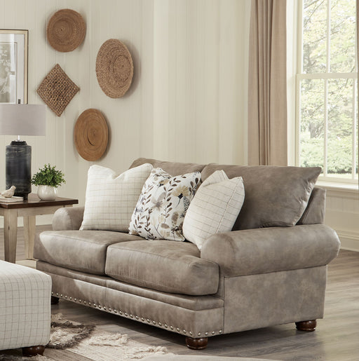 Briarcliff - Loveseat - Pebble - Premium Stationary Loveseats from Jackson - Just $939! Shop now at Furniture Wholesale Plus  We are the best furniture store in Nashville, Hendersonville, Goodlettsville, Madison, Antioch, Mount Juliet, Lebanon, Gallatin, Springfield, Murfreesboro, Franklin, Brentwood