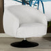 Dave - Upholstered Barrel Back Swivel Club Chair - Beige - Premium Swivel Chairs from CoasterElevations - Just $479! Shop now at Furniture Wholesale Plus  We are the best furniture store in Nashville, Hendersonville, Goodlettsville, Madison, Antioch, Mount Juliet, Lebanon, Gallatin, Springfield, Murfreesboro, Franklin, Brentwood