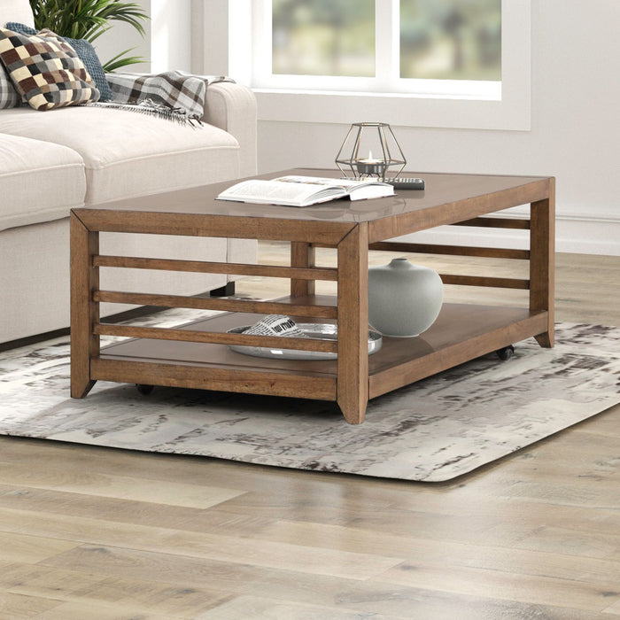 Shaker Lakes - Table – Cocktail Tables by Liberty Furniture at Furniture Wholesale Plus , Nashville furniture store