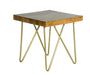 Walter - Brass Inlay End Table - Brown – End Tables by Steve Silver Furniture at Furniture Wholesale Plus , Nashville furniture store