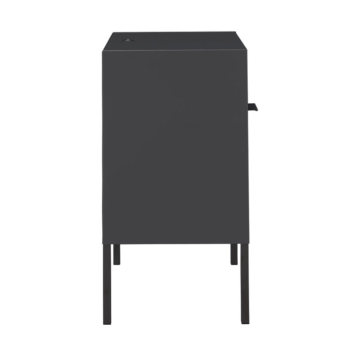 Ember - Nightstand With Usb – Nightstands w/ Charging Stations by Elements International at Furniture Wholesale Plus , Nashville furniture store