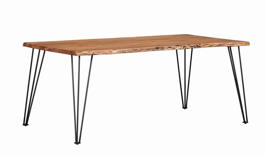 Sherman - Live Edge Dining Table - Natural Acacia - Premium Dining Tables from CoasterElevations - Just $769! Shop now at Furniture Wholesale Plus  We are the best furniture store in Nashville, Hendersonville, Goodlettsville, Madison, Antioch, Mount Juliet, Lebanon, Gallatin, Springfield, Murfreesboro, Franklin, Brentwood