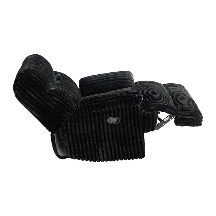 Admiral - Motion Recliner - Black – Reclining Chairs by Elements International at Furniture Wholesale Plus , Nashville furniture store