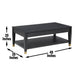 Yves - Lift-Top Coffee Table - Black – Coffee Tables by Steve Silver Furniture at Furniture Wholesale Plus , Nashville furniture store