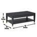 Yves - Lift-Top Coffee table - Black – Coffee Tables by Steve Silver Furniture at Furniture Wholesale Plus , Nashville furniture store
