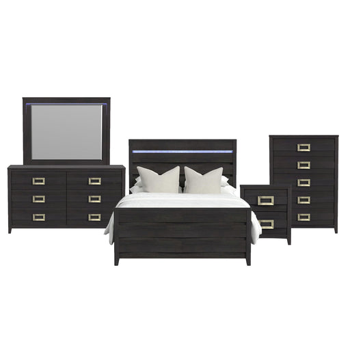 Tobias - Bedroom Set With LED – 3 Piece Bedroom Sets by Elements International at Furniture Wholesale Plus , Nashville furniture store