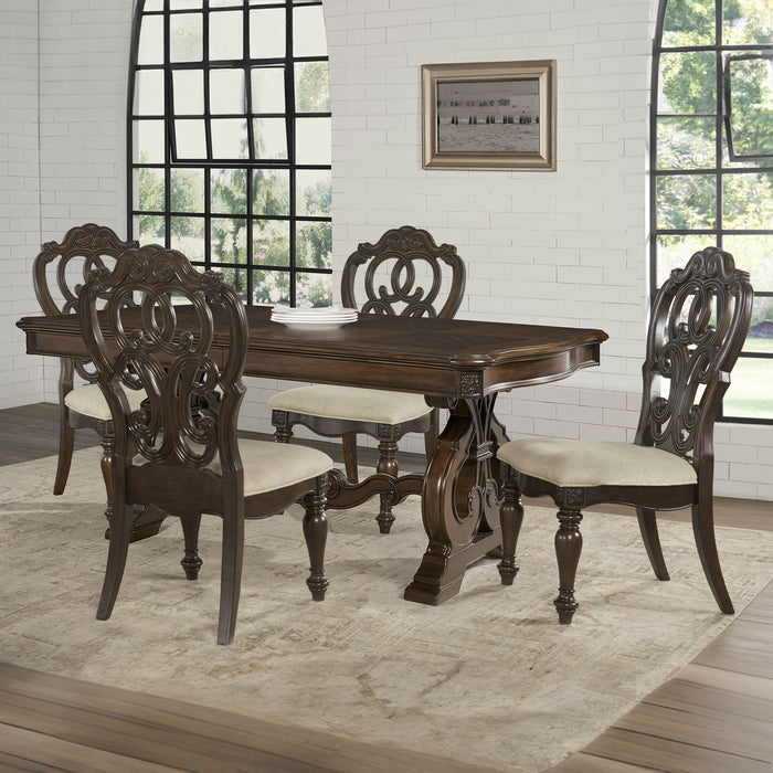 Royale - Dining Set – 5 Piece Dining Room Sets by Steve Silver Furniture at Furniture Wholesale Plus , Nashville furniture store