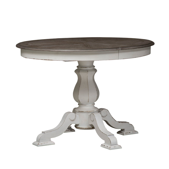 Magnolia Manor - Pedestal Table – Dining Tables by Liberty Furniture at Furniture Wholesale Plus , Nashville furniture store