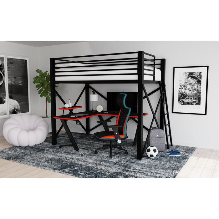 Talia - Loft Bunk And Ladder – Bunk Beds by Elements International at Furniture Wholesale Plus , Nashville furniture store