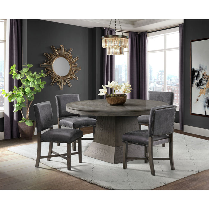 Collins - Dining Table Complete - Gray – Dining Tables by Elements International at Furniture Wholesale Plus , Nashville furniture store