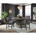 Collins - Dining Table Complete - Gray – Dining Tables by Elements International at Furniture Wholesale Plus , Nashville furniture store