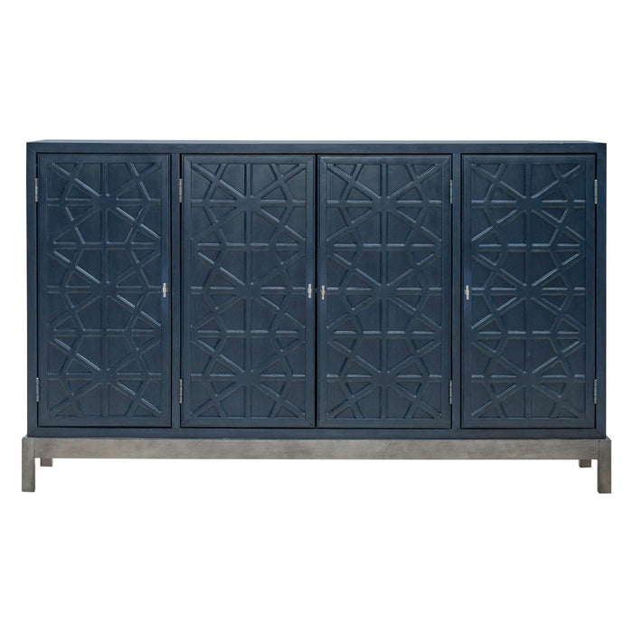 Braxton - Accent Cabinet - Azure Blue – Accent Cabinets by Liberty Furniture at Furniture Wholesale Plus , Nashville furniture store