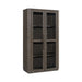 Hollywood Park - Curio - Dark Gray – Curio Cabinets by Elements International at Furniture Wholesale Plus , Nashville furniture store