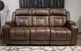 Mestrino - Power Recline Sofa With Adjustable Headrest - Hickory – Reclining Sofas by Signature Design by Ashley® at Furniture Wholesale Plus , Nashville furniture store