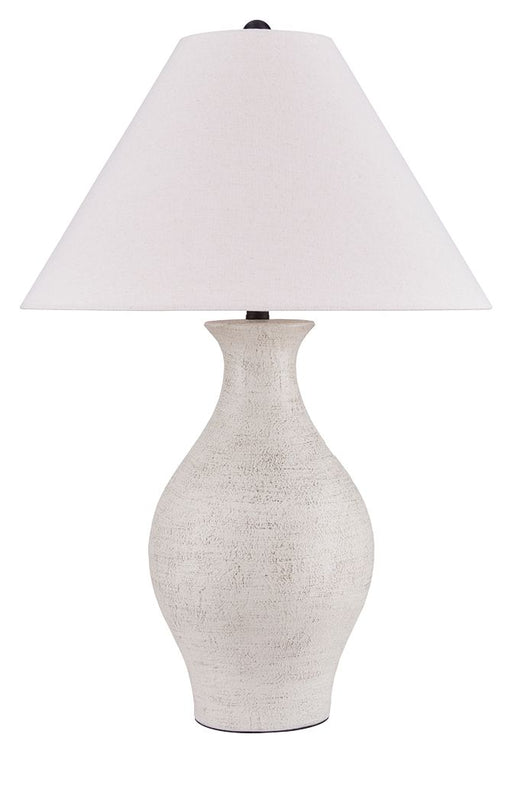Ashbend - Ceramic Table Lamp - Antique White – Table Lamps by Signature Design by Ashley® at Furniture Wholesale Plus , Nashville furniture store