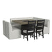 Jemma - Dining Side Chair (Set of 2) - Beige – Chair Sets by Elements International at Furniture Wholesale Plus , Nashville furniture store