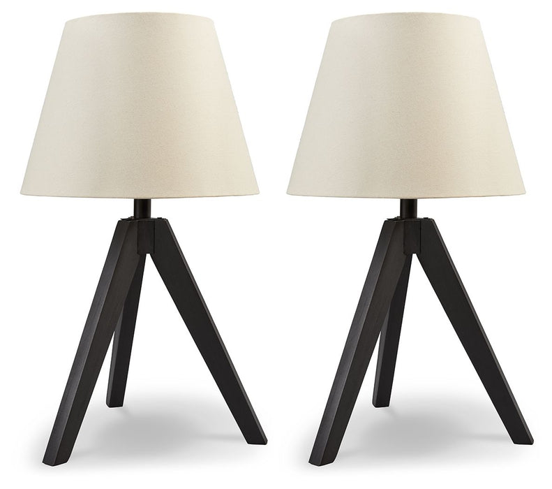 Laifland - Wood Table Lamp (Set of 2) – Table Lamps by Signature Design by Ashley® at Furniture Wholesale Plus , Nashville furniture store