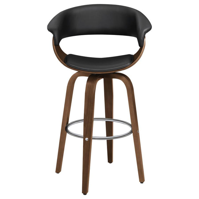 Zion - Upholstered Swivel Bar Stool – Bar Height (28"-30") by CoasterEssence at Furniture Wholesale Plus , Nashville furniture store