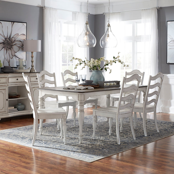 Magnolia Manor - Leg Table Set – 5 Piece Dining Room Sets by Liberty Furniture at Furniture Wholesale Plus , Nashville furniture store