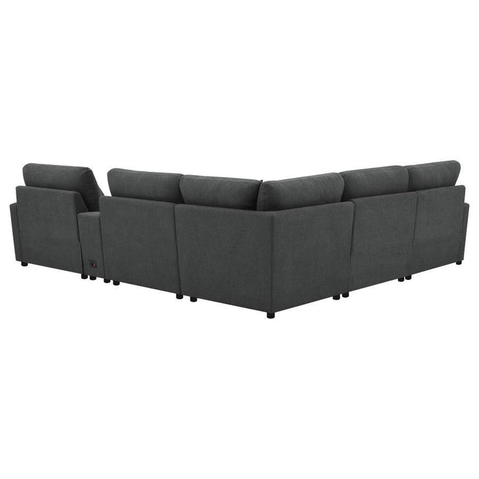 Collins - 6-Piece Modular Power Reclining Sectional – Reclining Sectionals by Coaster Fine Furniture at Furniture Wholesale Plus , Nashville furniture store
