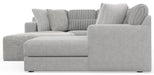 Logan - Upholstered Sectional With Comfort Coil Seating - 46" Cocktail Ottoman And Accent Pillows Included – 2 Piece Living Room Sets by Jackson at Furniture Wholesale Plus , Nashville furniture store