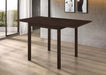 Kelso - Rectangular Extension Dining Table - Cappuccino – Dining Tables with Extensions by CoasterEveryday at Furniture Wholesale Plus , Nashville furniture store