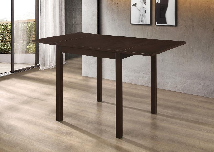 Kelso - Rectangular Extension Dining Table - Cappuccino – Dining Tables with Extensions by CoasterEveryday at Furniture Wholesale Plus , Nashville furniture store