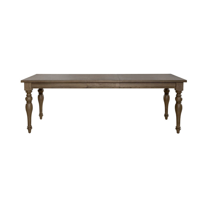 Americana Farmhouse - Wood Rectangular Leg Table - Dusty Taupe – Dining Tables by Liberty Furniture at Furniture Wholesale Plus , Nashville furniture store