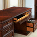 Brayton Manor - Jr Executive Desk - Cognac – Executive Desks by Liberty Furniture at Furniture Wholesale Plus , Nashville furniture store