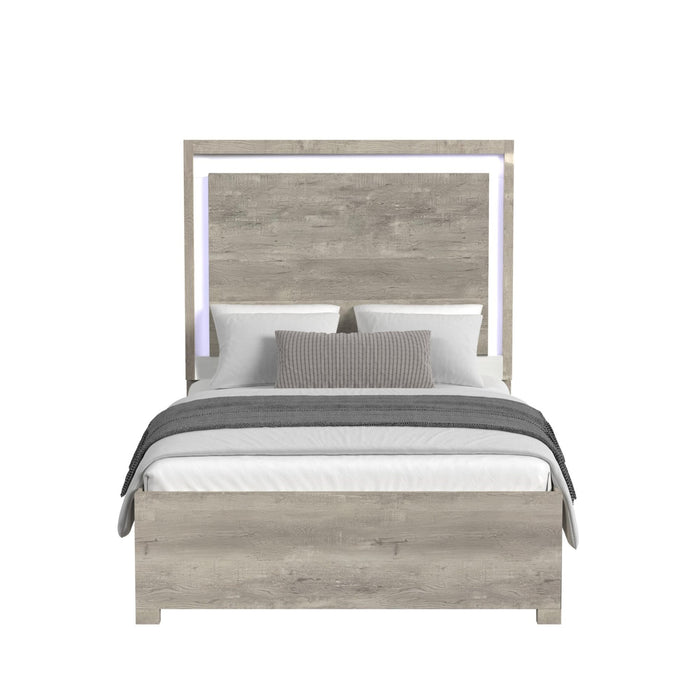 San Matteo - Bed With LED – Panel Beds by Elements International at Furniture Wholesale Plus , Nashville furniture store