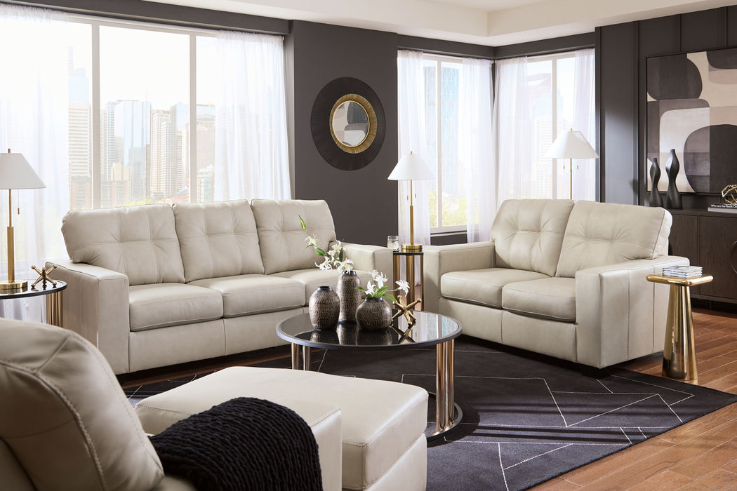 Santorine - Living Room Set – Stationary Chair & Ottoman by Signature Design by Ashley® at Furniture Wholesale Plus , Nashville furniture store