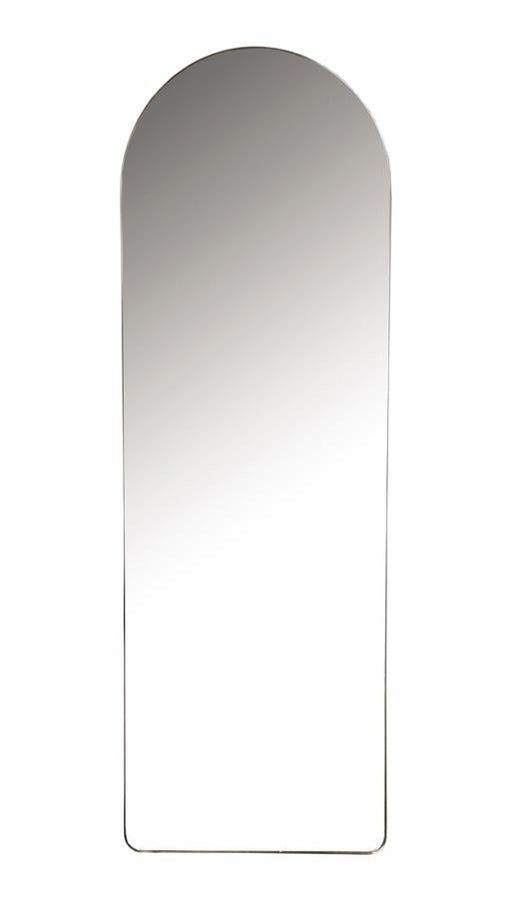 Stabler - Metal Framed Floor Mirror - Black - Premium Floor Mirrors from CoasterEveryday - Just $339! Shop now at Furniture Wholesale Plus  We are the best furniture store in Nashville, Hendersonville, Goodlettsville, Madison, Antioch, Mount Juliet, Lebanon, Gallatin, Springfield, Murfreesboro, Franklin, Brentwood