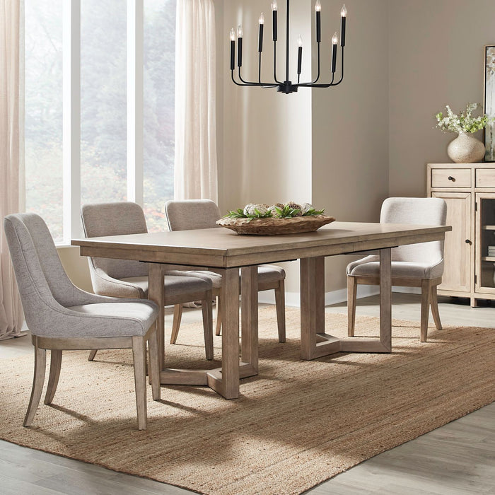 Proximity Place - Double Pedestal Table Set – 5 Piece Dining Room Sets by Liberty Furniture at Furniture Wholesale Plus , Nashville furniture store