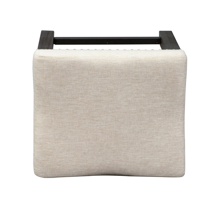 Heatherbrook - Upholstered Console Stool - Charcoal & Ash – Counter Height (24"-27") by Liberty Furniture at Furniture Wholesale Plus , Nashville furniture store