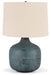Malthace - Metal Table Lamp  - Patina – Table Lamps by Signature Design by Ashley® at Furniture Wholesale Plus , Nashville furniture store