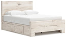 Lawroy - Panel Bed With Storage – Storage Beds by Signature Design by Ashley® at Furniture Wholesale Plus , Nashville furniture store