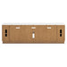 Camdill - XL TV Stand With Fireplace Option - Light Brown – TV Stands by Signature Design by Ashley® at Furniture Wholesale Plus , Nashville furniture store
