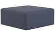 Cape May - Cocktail Ottoman - Denim – Coffee Table Ottomans by Jackson at Furniture Wholesale Plus , Nashville furniture store
