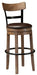 Pinnadel - Swivel Barstool – Counter Height (24"-27") by Signature Design by Ashley® at Furniture Wholesale Plus , Nashville furniture store